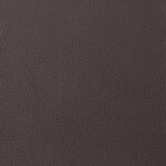 Fauteuil inclinable de massage marron foncé cuir véritable – Image 9