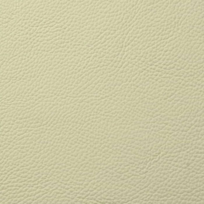 Fauteuil de massage inclinable crème cuir véritable – Image 9