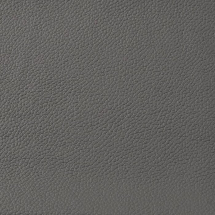 Fauteuil de massage inclinable gris cuir véritable – Image 9