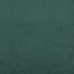 Fauteuil inclinable de massage vert foncé velours – Image 9