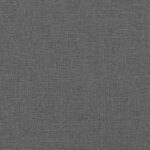 Fauteuil inclinable de massage gris foncé tissu – Image 9