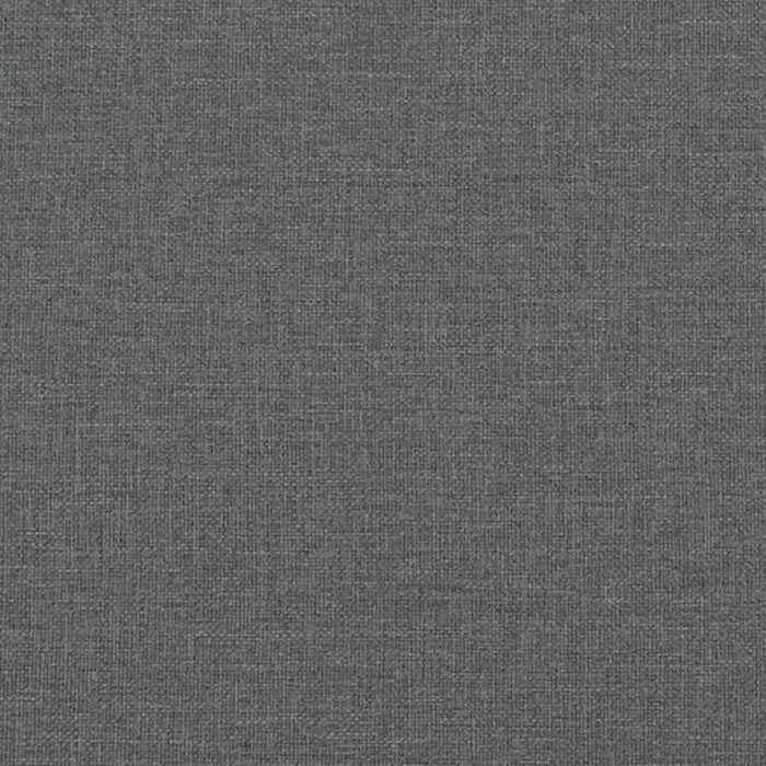 Fauteuil inclinable de massage gris foncé tissu – Image 9