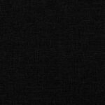 Fauteuil inclinable de massage noir tissu – Image 9