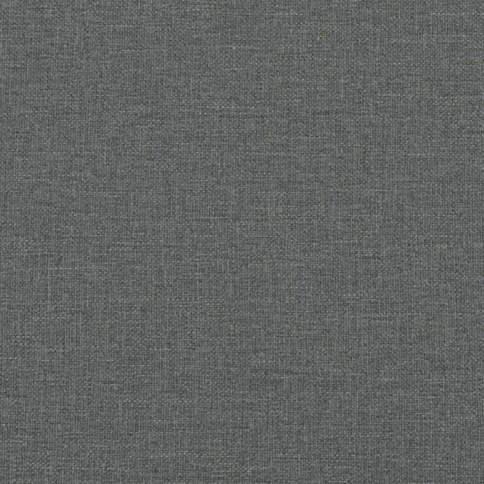 Fauteuil inclinable de massage gris foncé tissu – Image 9