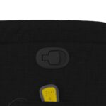 Fauteuil inclinable de massage noir tissu – Image 8