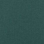 Fauteuil inclinable de massage vert foncé tissu – Image 9