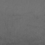 Fauteuil inclinable de massage gris foncé tissu microfibre – Image 9