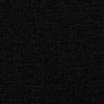 Fauteuil inclinable de massage noir tissu – Image 9