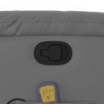 Fauteuil de massage inclinable gris similicuir – Image 8