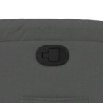 Fauteuil inclinable gris foncé tissu – Image 7