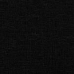 Fauteuil inclinable de massage noir tissu – Image 9