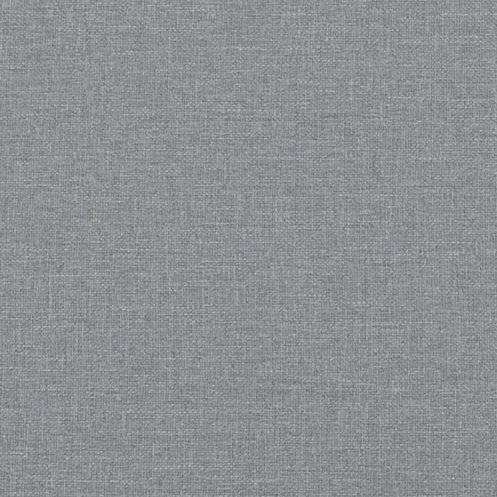 Fauteuil inclinable de massage en tissu gris clair – Image 9