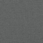 Fauteuil inclinable de massage gris foncé tissu – Image 9