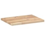 Étagères flottantes 4 pcs 60x30x2 cm acacia massif non traité – Image 4
