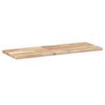Étagère flottante 100x30x2 cm bois d'acacia massif non traité – Image 4
