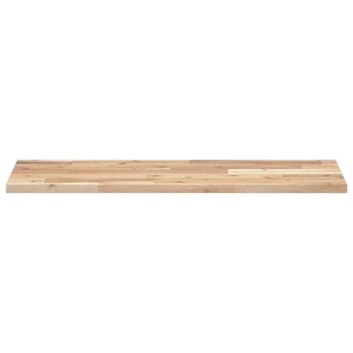 Étagères flottantes 3 pcs 100x30x2 cm acacia massif non traité – Image 2