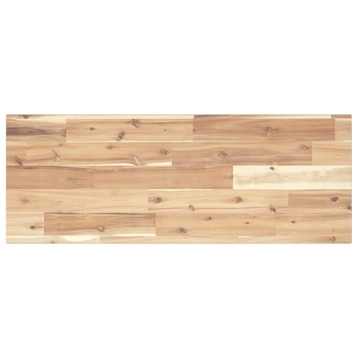 Étagères flottantes 3 pcs 100x30x2 cm acacia massif non traité – Image 5