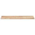Étagères flottantes 4 pcs 100x30x2 cm acacia massif non traité – Image 2