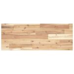 Étagères flottantes 4 pcs 100x30x2 cm acacia massif non traité – Image 5