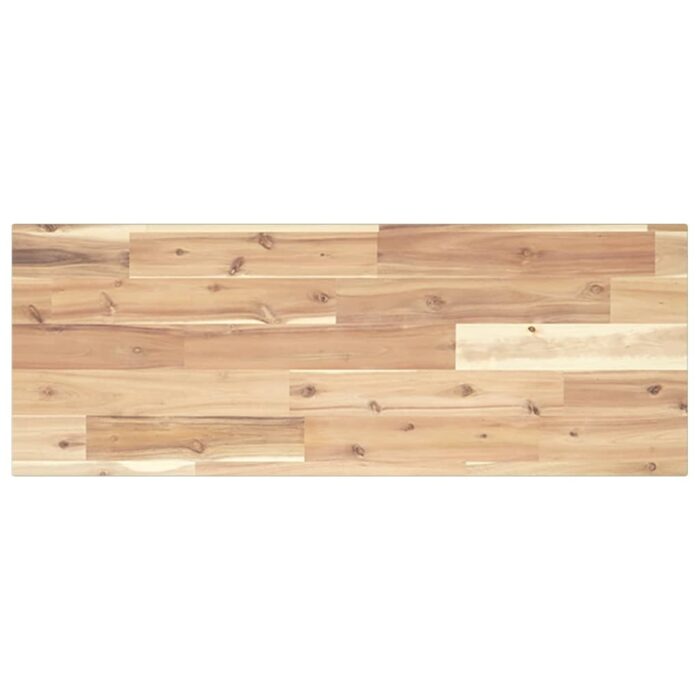 Étagères flottantes 4 pcs 100x30x2 cm acacia massif non traité – Image 5