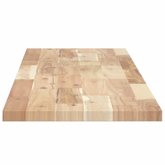 Étagères flottantes 2 pcs 120x30x2 cm acacia massif non traité – Image 3