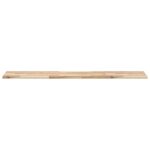 Étagères flottantes 3 pcs 120x30x2 cm acacia massif non traité – Image 2