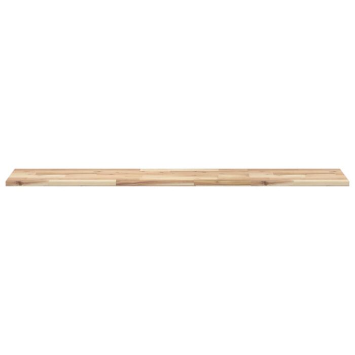 Étagères flottantes 3 pcs 120x30x2 cm acacia massif non traité – Image 2