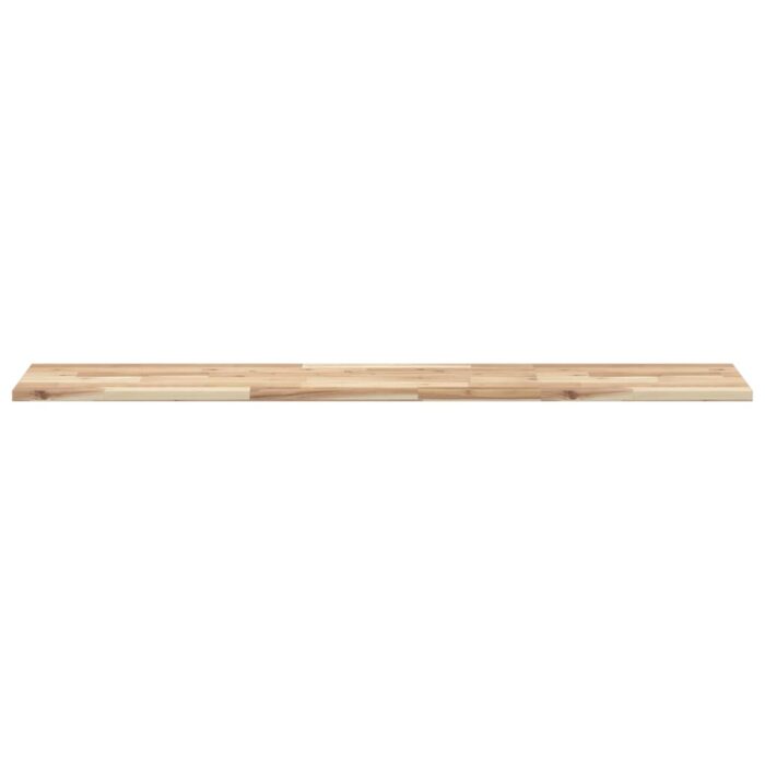 Étagères flottantes 2 pcs 160x30x2 cm acacia massif non traité – Image 2