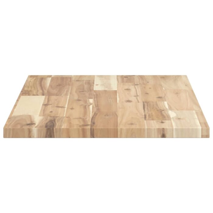 Étagères flottantes 2 pcs 60x40x2 cm acacia massif non traité – Image 3