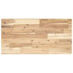 Étagères flottantes 2 pcs 100x40x2 cm acacia massif non traité – Image 5