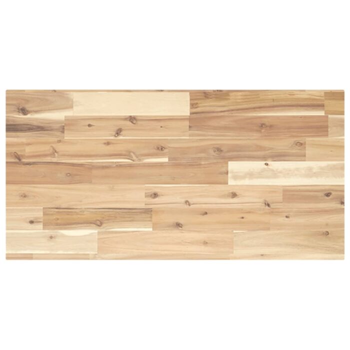 Étagères flottantes 2 pcs 100x40x2 cm acacia massif non traité – Image 5