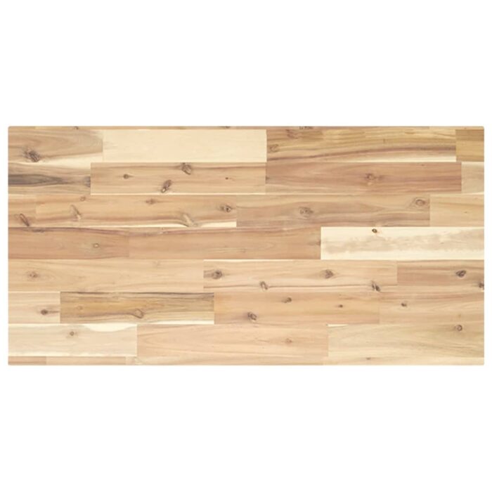 Étagères flottantes 3 pcs 100x40x2 cm acacia massif non traité – Image 5