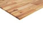 Étagère flottante 60x40x2 cm acacia massif finition à l'huile – Image 5