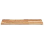 Étagères flottantes 2 pcs 60x40x2 cm acacia massif à l'huile – Image 2