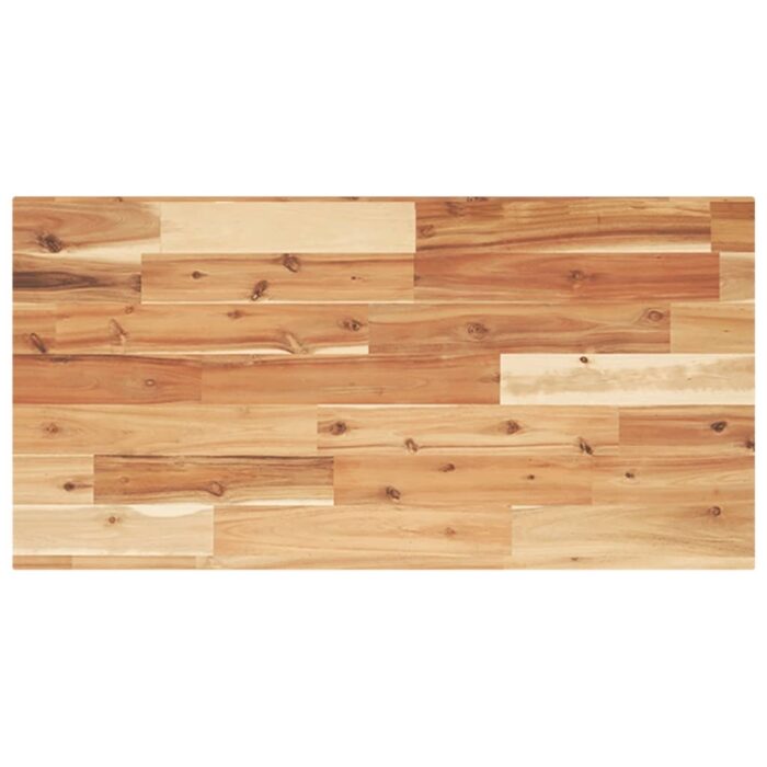 Étagères flottantes 2 pcs 60x40x2 cm acacia massif à l'huile – Image 5
