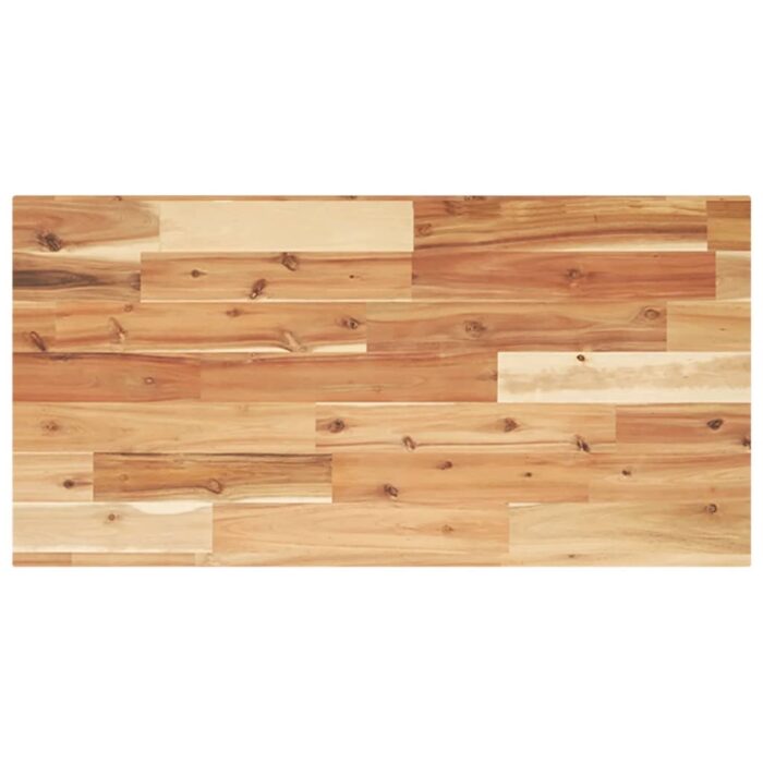 Étagères flottantes 3 pcs 100x40x2 cm acacia massif à l'huile – Image 5