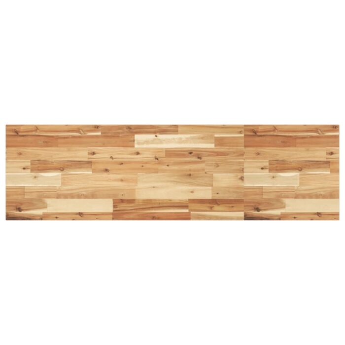 Étagères flottantes 4 pcs 160x40x2 cm acacia massif à l'huile – Image 5