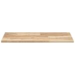 Dessus de meuble de salle de bain non traité bois d'acacia – Image 2
