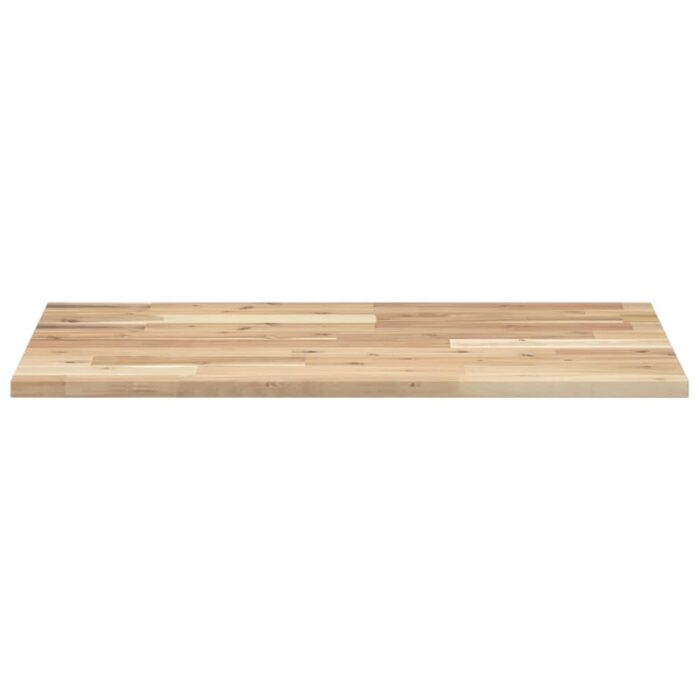 Dessus de meuble de salle de bain non traité bois d'acacia – Image 2