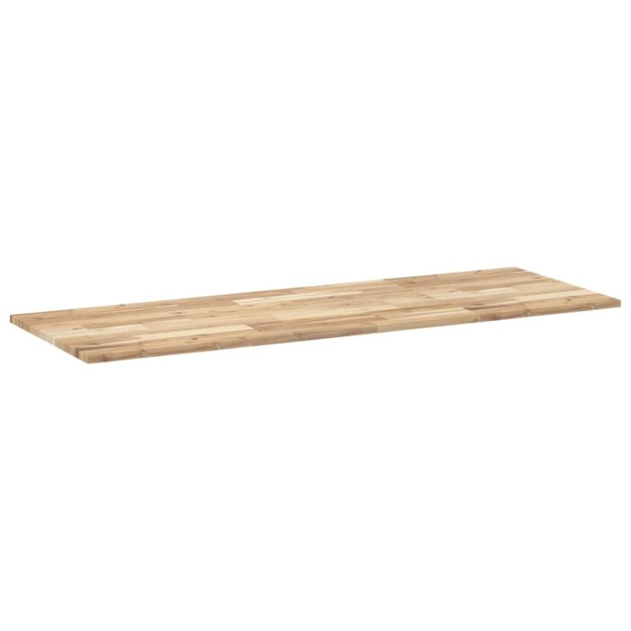Dessus de meuble de salle de bain non traité bois d'acacia – Image 3