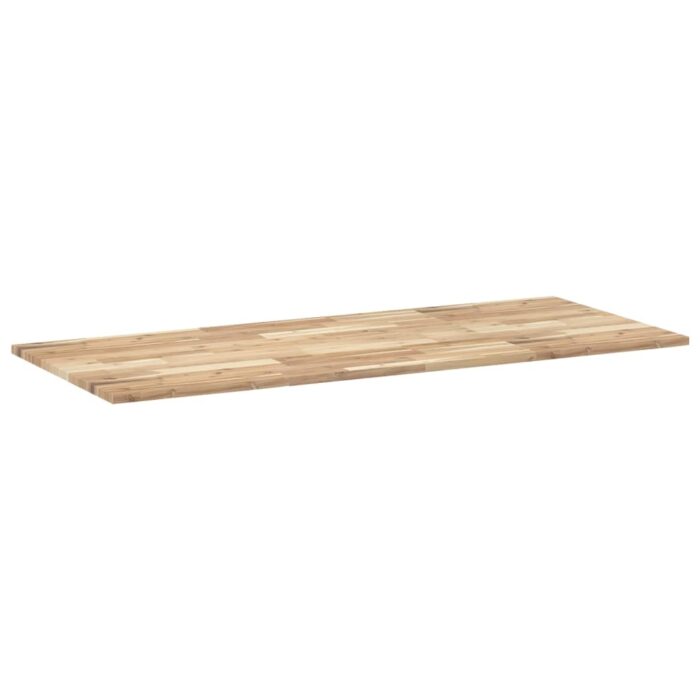 Dessus de meuble de salle de bain non traité bois d'acacia – Image 3