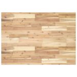 Dessus de bureau non traité 100x70x2 cm bois d'acacia massif