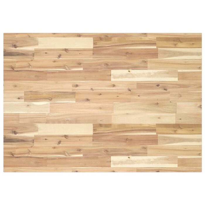 Dessus de bureau non traité 100x70x2 cm bois d'acacia massif – Image 1