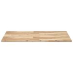 Dessus de bureau non traité 100x70x2 cm bois d'acacia massif – Image 4