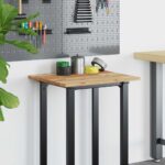 Dessus de bureau fini à l'huile 60x50x2 cm bois d'acacia massif – Image 8