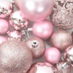 Ensemble de boules de Noël 100 pcs Rose – Image 3
