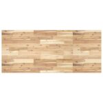 Étagère de vasque murale acier et bois massif d'acacia – Image 6