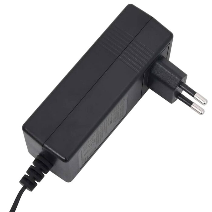 Fauteuil inclinable de massage électrique marron tissu – Image 13