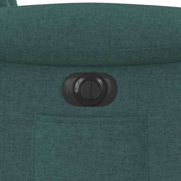 Fauteuil inclinable électrique Vert foncé Tissu – Image 11