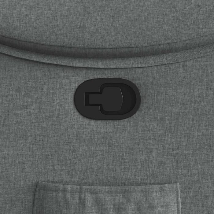 Fauteuil inclinable Gris foncé Tissu – Image 10